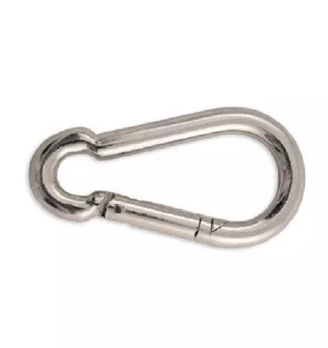 15 Spring Hooks, Snap Hooks, Carabiners, 3/8"
