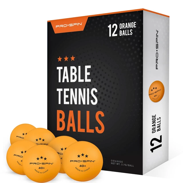 DHS - Balle De Tennis De Table/ping Pong ABS + Cou... - Grandado