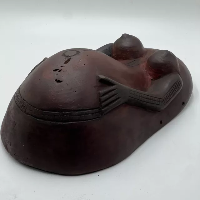 Beautiful Makonde Pregnant Belly Fertility Mask African Art