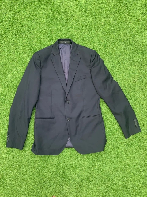 Blazer vintage Guy Laroche Paris blu navy uomo 40R
