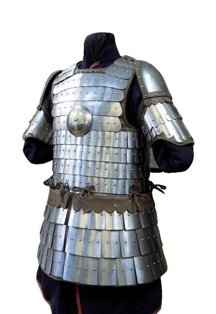 Costume D'armure Médiévale Style Churburg - Acier 18, Portable Pour Adulte - Pour LARP, Cosplay, Halloween, Décoration
