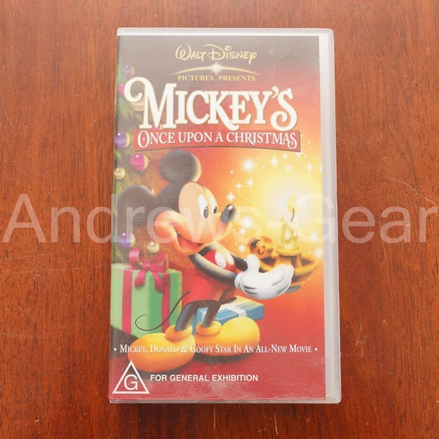 VHS - 'Mickey's Once Upon A Christmas' $7.99 - PicClick AU