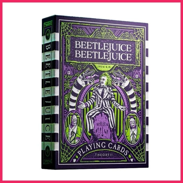 Beetlejuice Playing Cards by Theory11