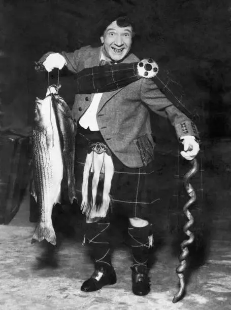 Harry Lauder Scottish Music Hall Singer & Comedian Old Photo 6