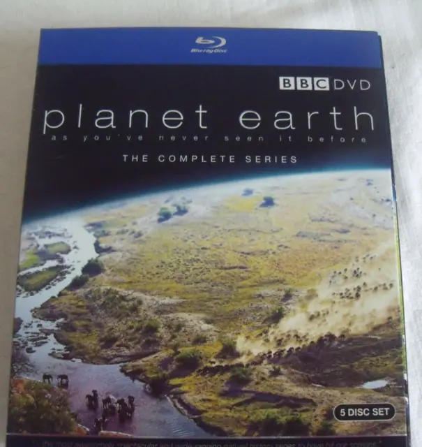 Planet Earth - The Complete Series - Blu-ray 5 Disc Box Set -excellent condition