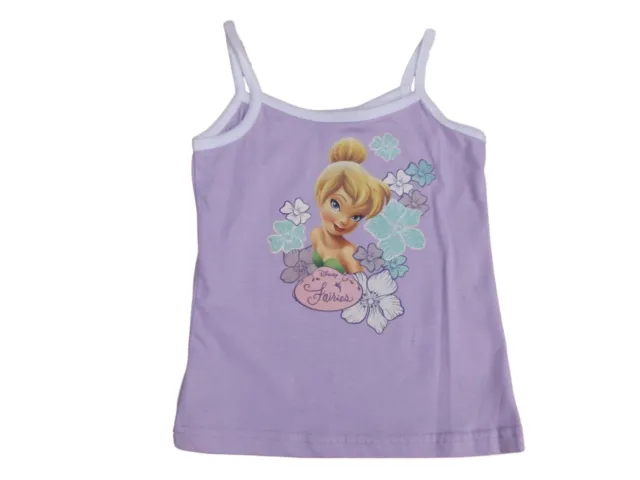 Canotta top Disney Trillilla T-shirt lilla nuova con etichette età 3 o 5 anni
