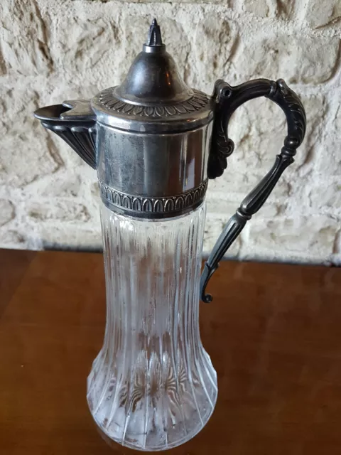 Belle Aiguiere Italienne Signe Raimond Italy Silver Plate 5