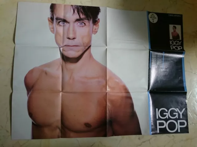 Iggy Pop Isolement / Jeu + 50x72cm Gratuit Giant Affiche 2