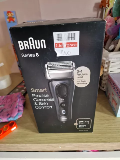 Braun Series 8 8413S Wet and Dry Electric Shaver with Sonic Technology ✅️✅️ NEW