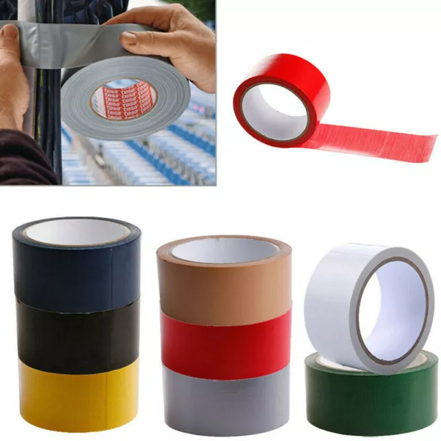 10M Duct Tape Single-sided Carpet Cloth Waterproof Tape  Adhesive Tape Craft DIY