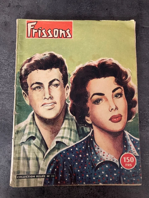 PHOTO ROMAN DESSINÉ FRISSONS N°11 L'ANGE DE L'AMOUR / INCONNUS DANS MON ...