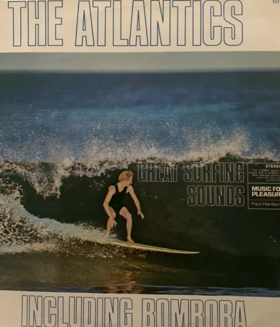THE ATLANTICS Bombora Vinyl LP Surf Instrumental Great surfing Sounds