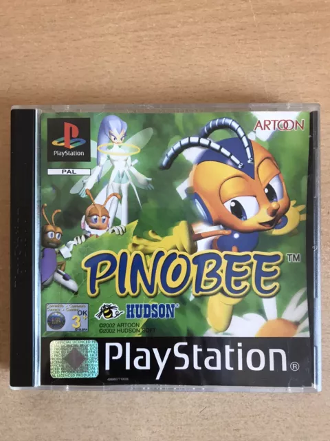 Pinobee | Sony PlayStation 1 PS1, UK PAL, 2003 | Good Condition, No Manual, Rare