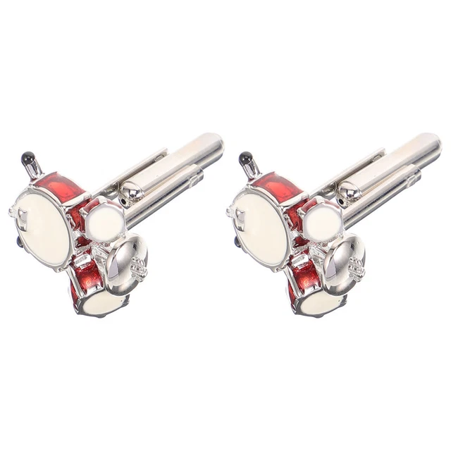 2pcs Suit Cuff Links Shirt bout de poignard