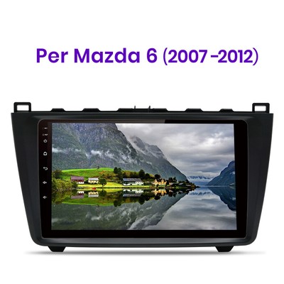 DAB Android Car autoradio navigatore Per Mazda 6 2007-2012 Bluetooth GPS SWC FM DAB 