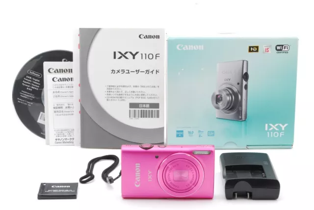 [TOP MINT] Canon IXY 110F PowerShot ELPH 130 IS IXUS 140 Pink 16.0MP From JAPAN