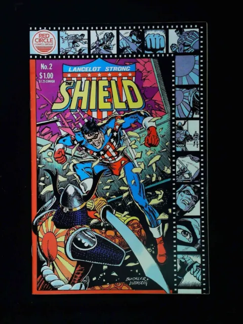 Lancelot Strong The Shield #2  Archie Publications Comics 1983 Vf+
