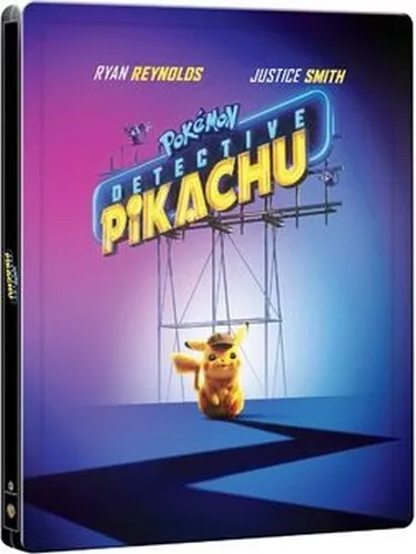 Detective Pikachu 3D Limited Edition Steelbook  [Uk] New Bluray