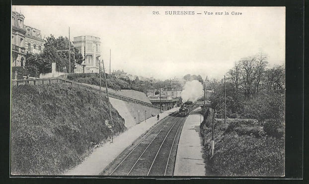 CPA Suresnes, station view