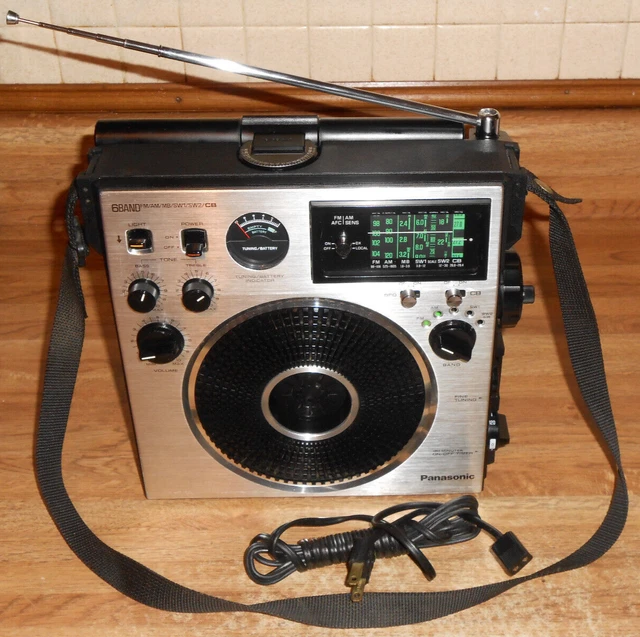 PANASONIC 6BAND AM FM SW MB CB MULTIBAND RADIO RECEIVER RF1150. NICE