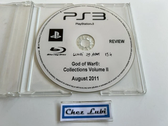 God Of War 3 Press Kit PS3 - Version Française, Ultra Rare, Neuf