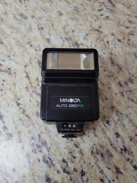 Konica Minolta Auto Electroflash 280 PX Shoe Mount Flash for  Konica Minolta
