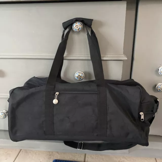 Disney Gallery  Mickey Mouse Icons Nylon Duffel Bag Gym Sport Travel  NWOT
