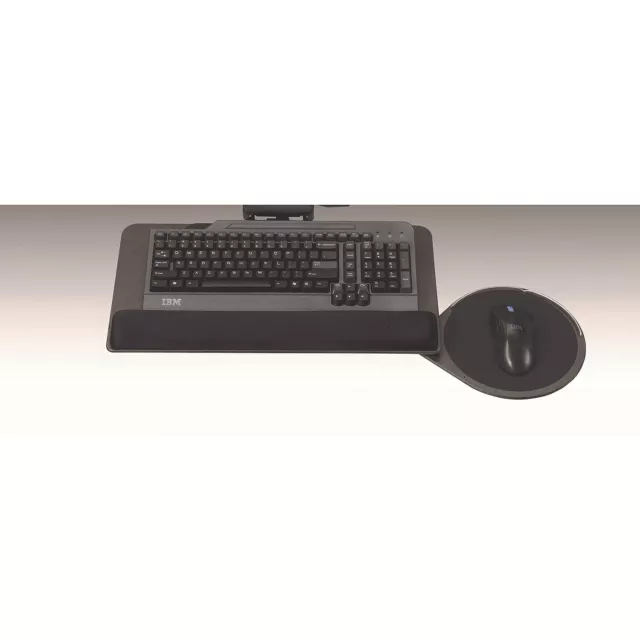 Ergonomic Concepts Thin Profile Platform Adjustable Keyboard Tray Black