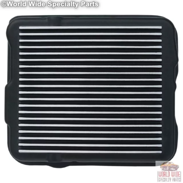 GM 700-R4, 4L60, 4L60E Deep Trans. Pan, Extra Cap., Up to 2002 Black Powder Coat