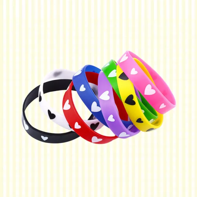 20 Pcs Child Trendy Bracelets for Women Sports Wristband Kids