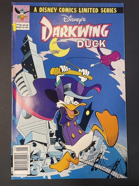 Darkwing Duck #1 Newsstand Edition Disney 1991