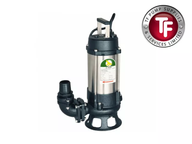 Jst-100 Sk -6" Submersible Sewage Pump With Cutter Impeller 400V