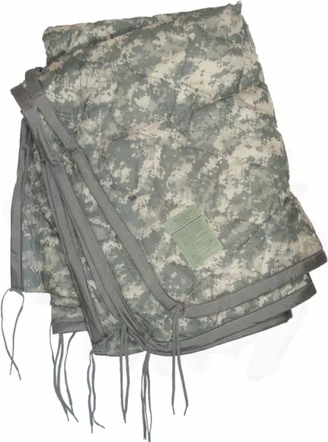 USGI Military Wet Weather Poncho Liner / Woobie ACU "NEW" USGI Military Wet Weather Poncho Liner / Woobie ACU "NEW"