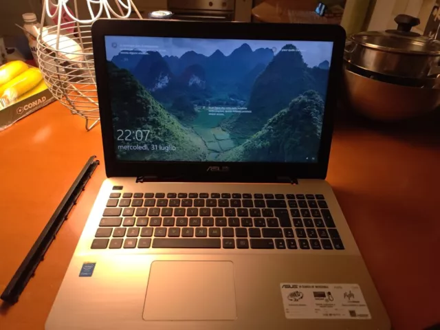 NOTEBOOK ASUS F555L core i7 SSD 256 GB 12 GB Ram EUR 169 00 PicClick IT