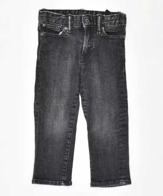 GAP Jeans Stratti Ragazzo 18-24 Mesi L19 L13 Grigi Cotone GC08