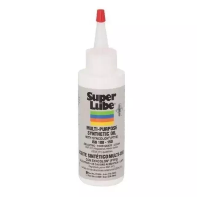 Super Lube Multi-Purpose Synthetic Oil with Syncolon® (PTFE) 4 oz. Bottle