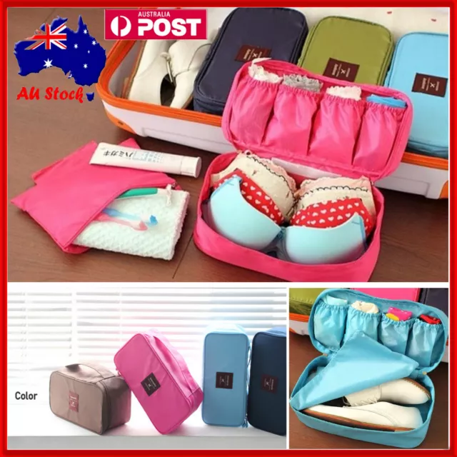 Portable Protect Underwear Lingerie Case Travel Organizer Bag Storage Pouch