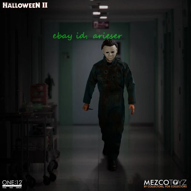 Perfect Mezco Toyz 1/12 Michael Myers Halloween Ii Action Figure New Toys
