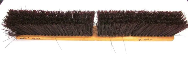 Nos! Magnolia 24" Floor Brush Coarse Brown Polystrene 3" Bristles