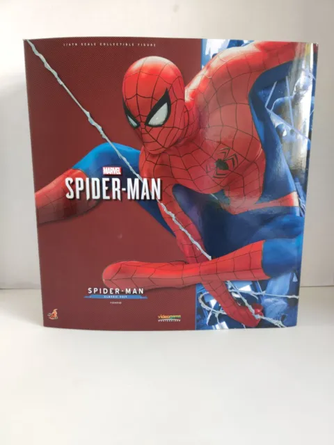 READ Hot Toys Marvel VGM48 Spider-Man(Classic Suit) 1/6 Scale Figure NO BASE