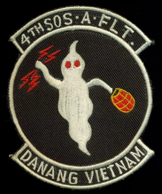 USAF 4TH SOS A Flight Danang Vietnam Special Operations Patch S3 11.