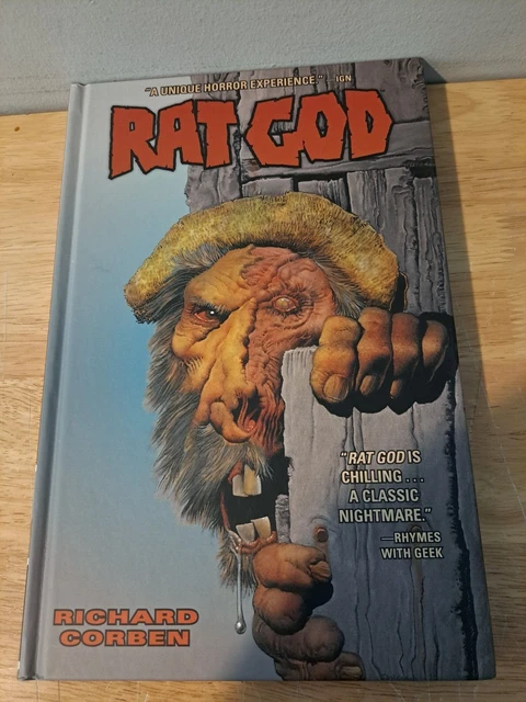 Dark Horse Rat God Graphic Novel Horror Hardcover Book By Richard Corben