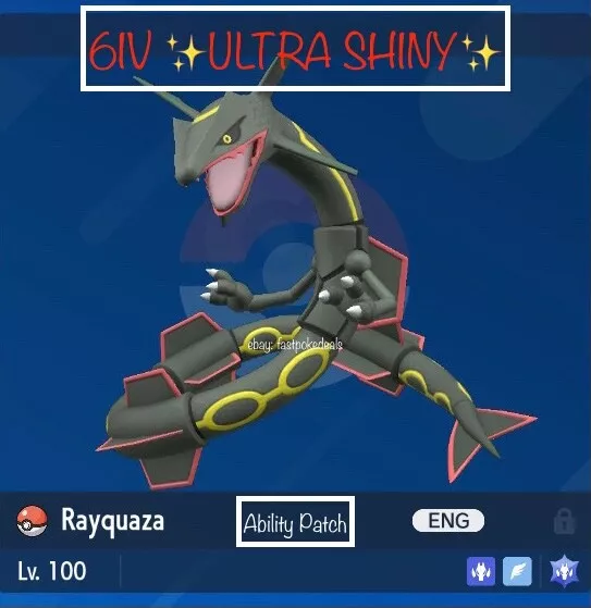 ✨Rayquaza Shiny 6IV✨ Pokemon Scarlet & Violet 🚀Fast Legendary Trade🚀 –  ASA College: Florida