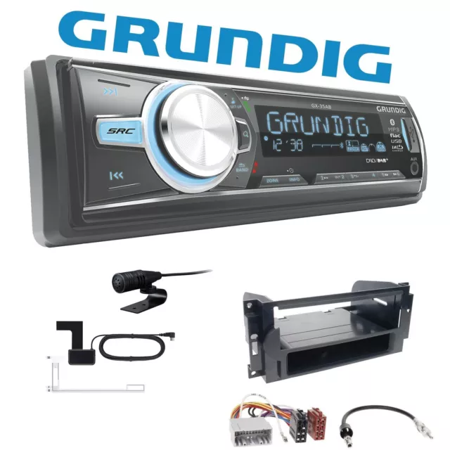 Autoradio Grundig für Jeep Grand Cherokee 2005-2007 Bluetooth DAB+ USB AUX