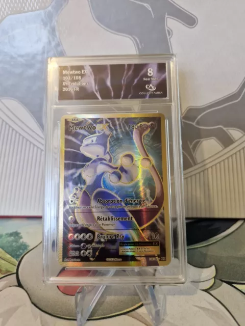 Carte pokémon Mewtwo EX 103/108  XY12 XY evolutions Collect Aura 8