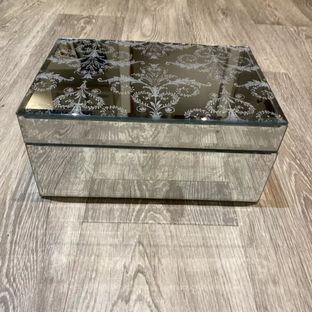 Laura Ashley Mirrored Jewellery Box