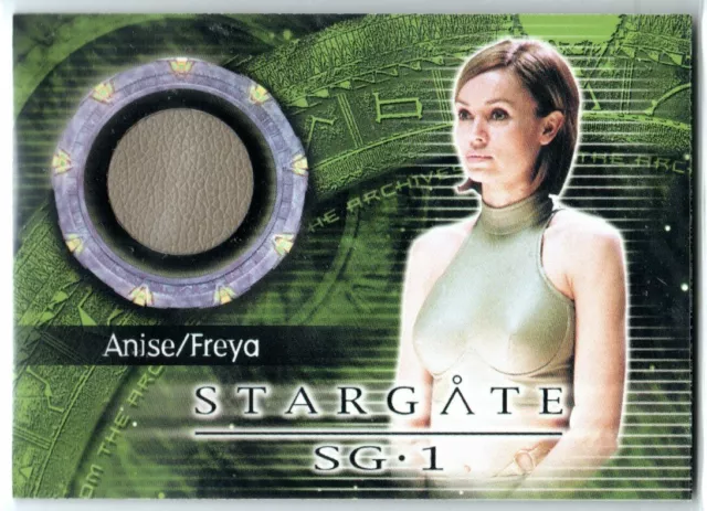 Stargate Sg-1 Season 4 2002 C9  Vanessa Angel As Anise / Freya Costume Card