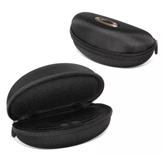 Oakley Sutro Soft Vault Sunglasses Case Black Hard Clamshell Zippered New
