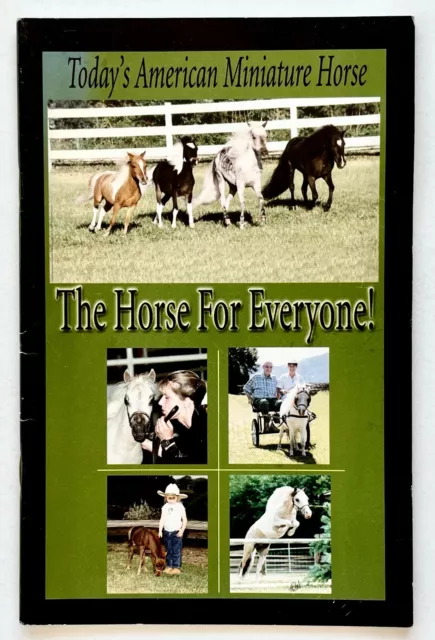 2004 Today's American Miniature Horse Booklet AMHA Pony Care Standards History