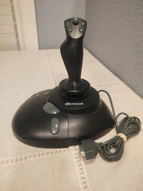 MICROSOFT SIDEWINDER 3D Pro Plus Joystick Flight Stick PC Controller microsoft-sidewinder-3d-pro-plus-joystick-flight-stick-pc-controller